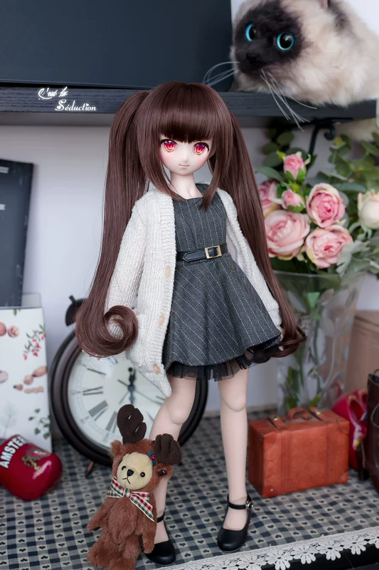[【C.L.S.】巧克力 NEKOPARA BJD DD MDD 3分假发 角色定制 双马尾]