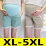 Phụ nữ mang thai của quần mùa hè cotton dạ dày lift quần mùa hè phần mỏng lỏng XL quần short năm điểm quần cộng với phân bón 200 kg quần chip bầu