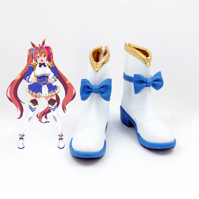 taobao agent Horse Racing Girls and Chi Ji COS Shoes Custom Game Anime COSPLAY Women's Boots Support the picture production