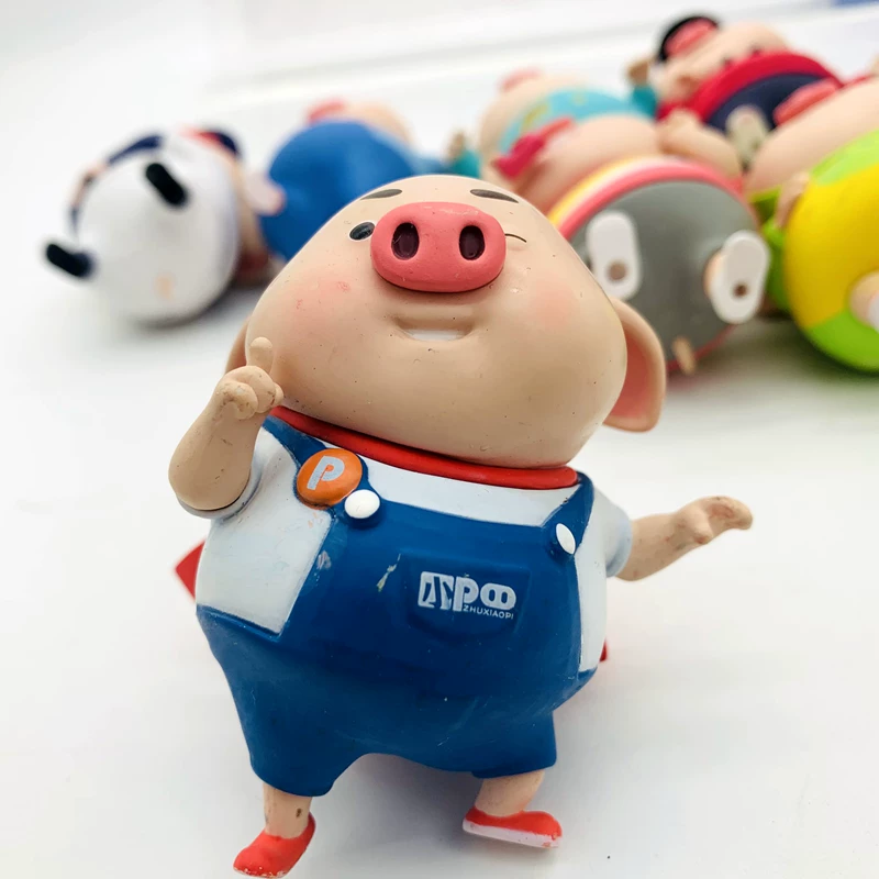 Подлинная оптовая партия сто изменений pig маленькая фарт слепой ящик 2-го поколения серия повседневной жизни подтверждение ручной офис украшение