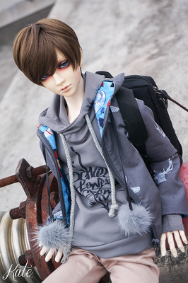 taobao agent [Endless] BJD/SD/DD/17 Male Uncle Little Deer Jacket Doll clothes baby hooded jacket