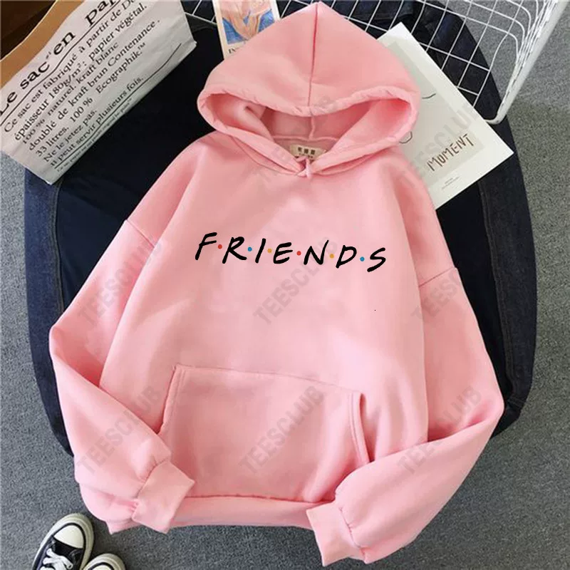 Hoodie толстовка для друзей из сериала Friends Classic Old Friends Plel Pink Sweat