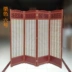 Vách ngăn phong cách Trung Hoa cho phòng khách bức bình phong hoa văn đọc đáo gỗ rắn Màn hình / Cửa sổ