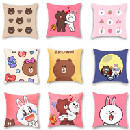 Dòng gấu nâu gối trẻ em sinh nhật dễ thương phim hoạt hình ôm gối sofa xe đệm gối thắt lưng gối đệm
