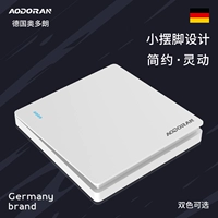 Ordorian 86 Sweatch Spocket Panel Home 5 -Hole Две три заглушки и один открытый настенный темный выключатель установки 16A 16A