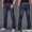 Mùa hè Tencel jeans nam lỏng thẳng kích thước lớn trẻ và vừa- kích thước siêu mỏng kinh doanh bình thường quần của nam giới thoáng khí