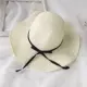 Волны ручной работы соломенная шляпа (молоко белое)