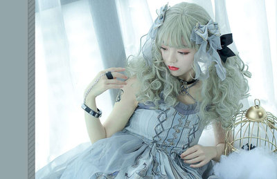 taobao agent [Dream and Treasure Spot] National Brand Lolita Fairytale Western Skull Chess JSK1 & 2