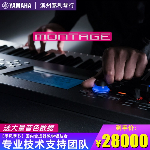 SF Montage6 Electronic Synthetic 61 Key Music Workstation MotionFxf Обновление Montec