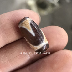 Украшения на руку 古玩杂件收藏西藏老料器天珠吊坠 老玛瑙虎牙天珠吊坠藏式料器