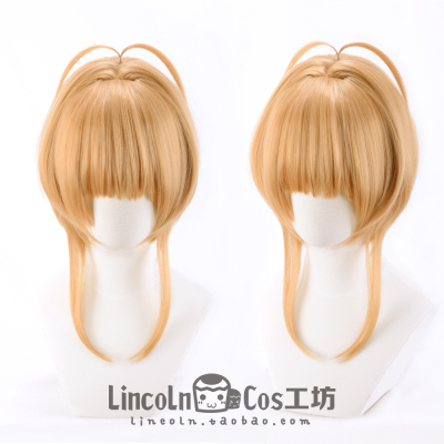 taobao agent Lincoln Magic Card Girl Sakura Mu Shi Sakura cosplay wigs cos character short hair