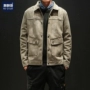 Áo khoác mùa đông giản dị áo khoác nam cộng với quần áo rộng béo béo béo Áo khoác phiên bản Hàn Quốc của xu hướng quần áo nam áo khoác blazer