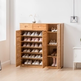 Шкаф для обуви Nanzhu Simple Shoe Rick Home Используйте твердый деревян Xuangan Door Hall