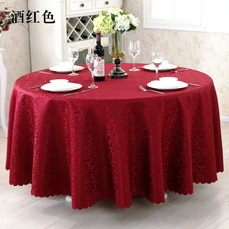 Custom table cloth hotel round table cloth dining table cloth cloth cloth European -style round house