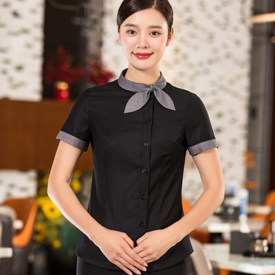 海底捞火锅西餐厅服务员工作服长短袖饭店餐饮营业员衣服男女定做