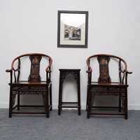 Антикварный стульчик для кормления для отдыха из натурального дерева, комплект, китайский стиль, 3 предмета, сделано на заказ