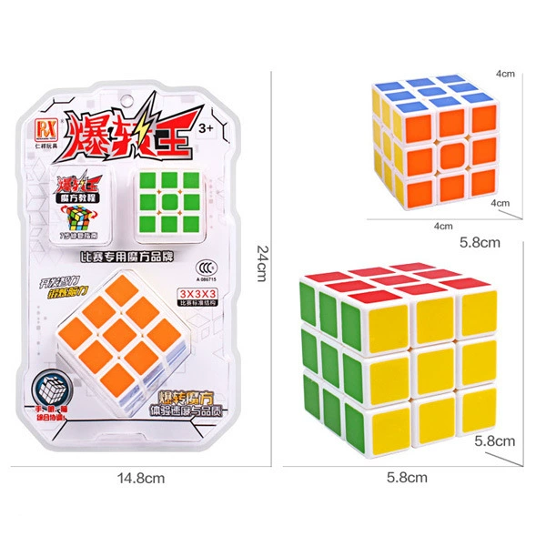 [Mua một tặng một] Bộ kích thước Bộ ba khối Rubik chính hãng Thứ ba Đồ chơi xoắn và trơn tru cho trẻ em - Đồ chơi IQ