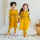 Quần áo trẻ em Hàn Quốc tại nhà cotton dày bé che bụng lớn vest nam và nữ ngủ túi ngủ - Áo ghi lê