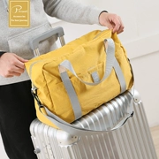P.travel có thể được xe đẩy túi du lịch túi xách tay túi duffel gấp di động nam giới và phụ nữ đa chức năng lưu trữ túi