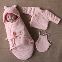 Набор для новорожденных, осеннее детское одеяло для младенца, дудоу, топ, полный комплект