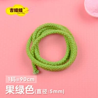 [Хлопковая веревка] 1 двор фруктовый зеленый