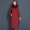 Phiên bản chống mùa Hàn Quốc của phần dài của áo khoác nữ lớn xuống 2019 mới Slim lông cáo cổ áo mẹ tải đầu gối - Xuống áo khoác