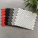 Нордическая шестиугональная керамическая мозаика шестиугольная плитка кухня ванная комната ванная настенная плитка анти -скольжение