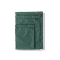 Темно -зеленый набор из 3 кусок