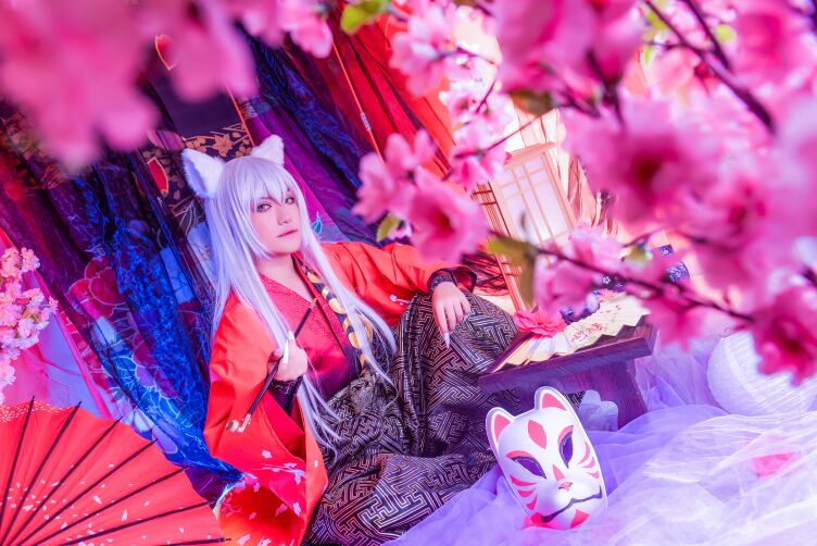【咿妖】元气少女缘结神巴卫 动画ed版华丽武士和服cos服男装