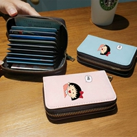 Anime Hoạt hình Cô gái Trái tim Cherry Maruko Coin Purse Gói Gói Một Túi Nam và Nữ Thẻ Đặt Thẻ Túi Tiền Túi ví