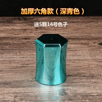 Новая шестиугольная толстая чашка цвета (глубоко зеленый)