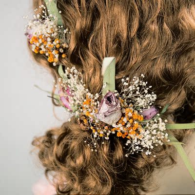 [新店特惠] 云南鲜花天然干花白色满天星干花家庭插花装饰送朋友闺蜜