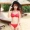 Ai Nifu Rui tấm thép đen đỏ gợi cảm tụ tập ngực bikini nữ bơi thử nghiệm nghệ thuật người mẫu BIKINI