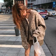 Quần áo thu đông 2018 phiên bản Hàn Quốc mới của áo len lông cừu đơn kiểu áo len cổ lọ thời trang cổ chữ V