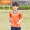 Cậu bé áo thun ngắn tay nhanh khô đội bóng lớn tiểu học đội bóng đá đồng phục cậu bé dễ thở chạy áo thể thao ngoài trời
