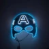 Liên minh Marvel Captain America Mặt nạ đầy đủ cho trẻ em Phim hoạt hình Người nhện thép Batman Hulk Halloween 