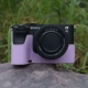 A7C2 Roland Purple Single Leather Cover