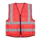 Tùy chỉnh 
            áo phản quang nhiều túi in áo an toàn vệ sinh giao thông xây dựng cưỡi lưới cảnh báo Ruijia áo phản quang quần áo phản quang
