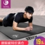 Của nam giới độn tập thể dục mat mở rộng yoga dài mat sit-ups hiit đào tạo push-up thảm thể thao áo khoác tập gym nữ