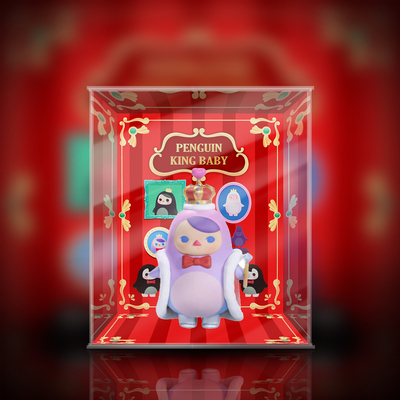 taobao agent 【Move】Bubble Mate Pucky Biki Penguin King Card Tide Blind Blind Blind Dedication Box