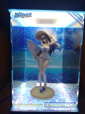 taobao agent 【Move】HobbyMAX Battleship Girl R Liechangtun Beach Swiming Ackle Dust Dust Display Box