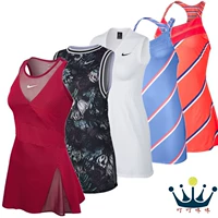 Nike, теннисное спортивное платье для профессионального тенниса, быстросохнущие леггинсы