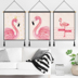 Flamingo vải treo sơn treo vải mét hộp bìa vải Mỹ sofa vải nền phòng khách trang trí tấm thảm tấm thảm Tapestry