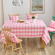 Nhật bản-phong cách đơn giản Bắc Âu in khăn trải bàn cotton lưới bàn cà phê bìa bảng vải bảng vải nhỏ tươi dài vuông