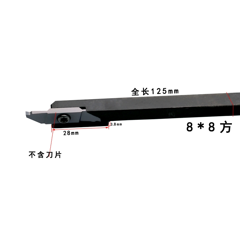 CNC tạo rãnh thanh dao vòng cung bên ngoài kéo dài r lưỡi cắt đầu tròn 7 hình 12 hình vuông dao ô tô cacbua móc dao dao cắt mica cnc dao cắt cnc Dao CNC