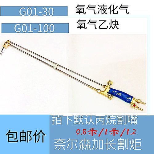 G01-100 300 Ошибка для кислорода удлиняемое горелка 80 см 1 метр.