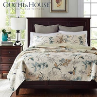 Mỹ trải giường bông quilting là điều hòa không khí của mùa hè mát mẻ bông bằng bông ba mảnh giường che chăn bộ ga nệm