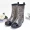 Giày mưa mùa đông dày ấm áp cộng với nhung cộng với giày mưa cotton nam và nữ trong giày ống nước Thời trang Hàn Quốc cỡ lớn ủng chống nước