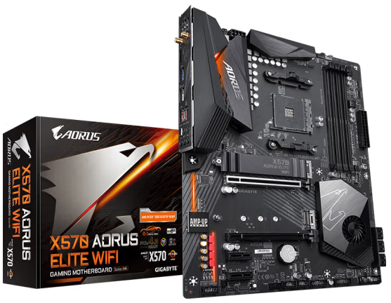 Gigabyte/Gigabyte X570 AORUS ELITE WIFI Small Condor DDR4 AMD материнская плата новая нац. банк