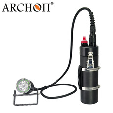 Водонепроницаемый фонарик archon奥瞳 dh40ii 强光led远射手电筒 充电
